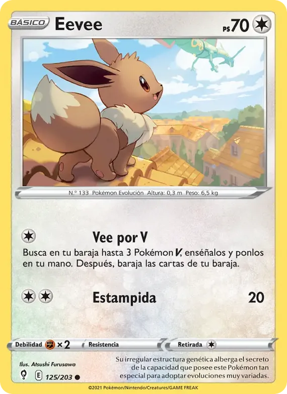 Eevee 125 – Cielos Evolutivos