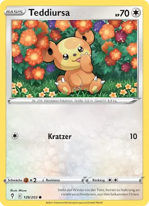 Teddiursa Nr. 126 – Evolving Skies