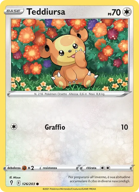 Teddiursa 126 – Evoluzioni Eteree