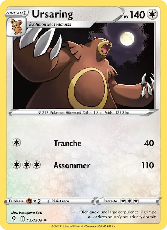 Ursaring 127 – Évolution Céleste