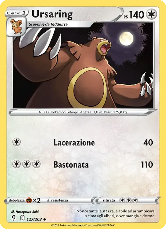 Ursaring 127 – Evoluzioni Eteree