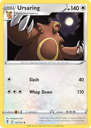 Ursaring #127 – Evolving Skies