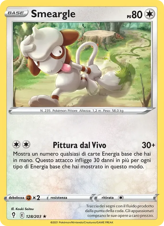 Smeargle 128 – Evoluzioni Eteree
