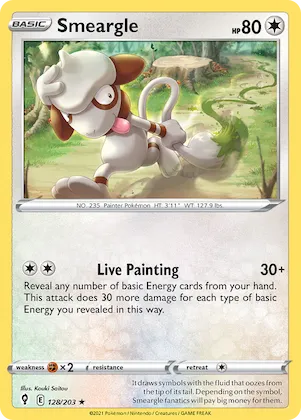 Smeargle #128 – Evolving Skies