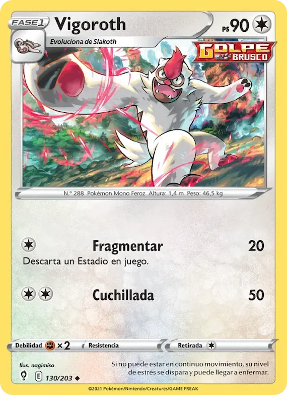 Vigoroth 130 – Cielos Evolutivos