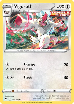 Vigoroth #130 – Evolving Skies