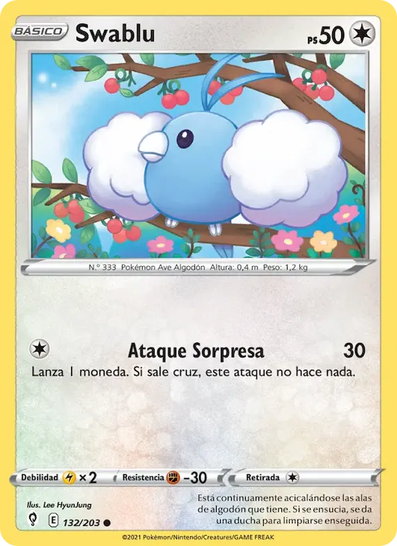 Swablu 132 – Cielos Evolutivos