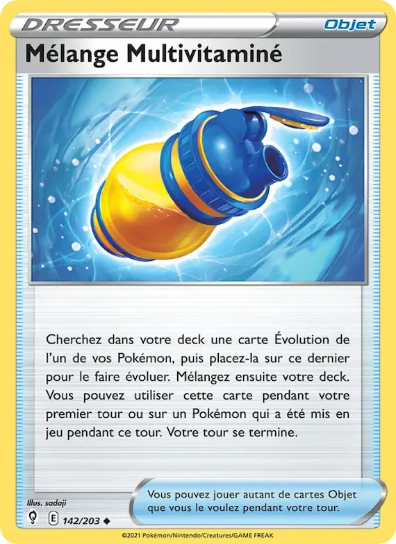 Mélange Multivitaminé 142 – Évolution Céleste