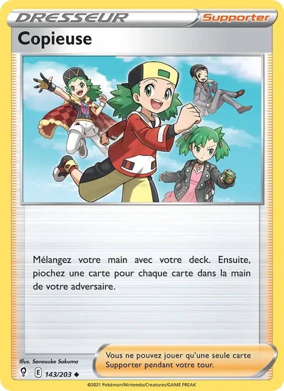 Copieuse 143 – Évolution Céleste