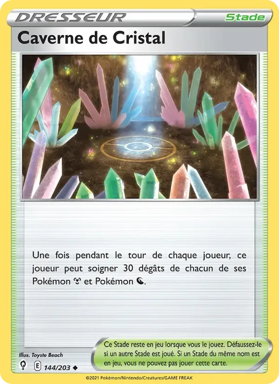 Caverne de Cristal 144 – Évolution Céleste