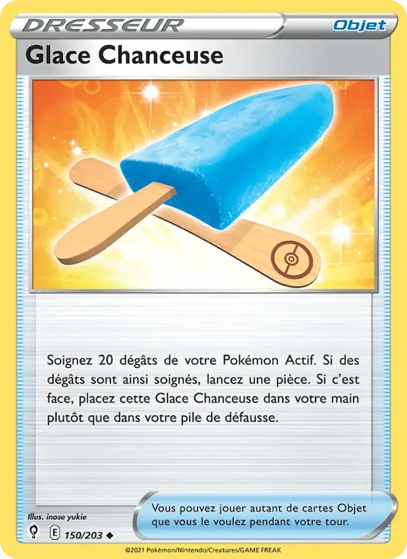 Glace Chanceuse 150 – Évolution Céleste