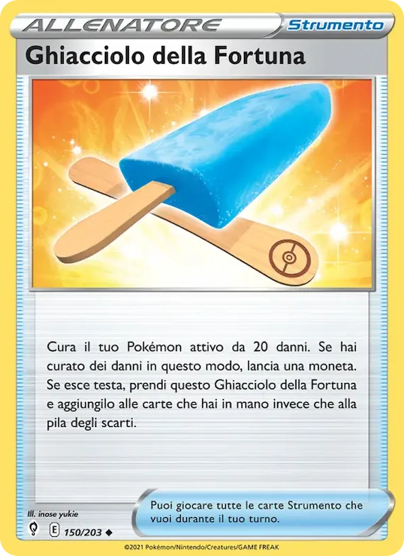 Ghiacciolo della Fortuna 150 – Evoluzioni Eteree