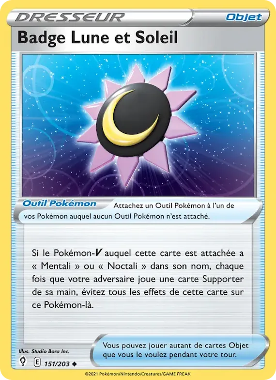 Badge Lune et Soleil 151 – Évolution Céleste