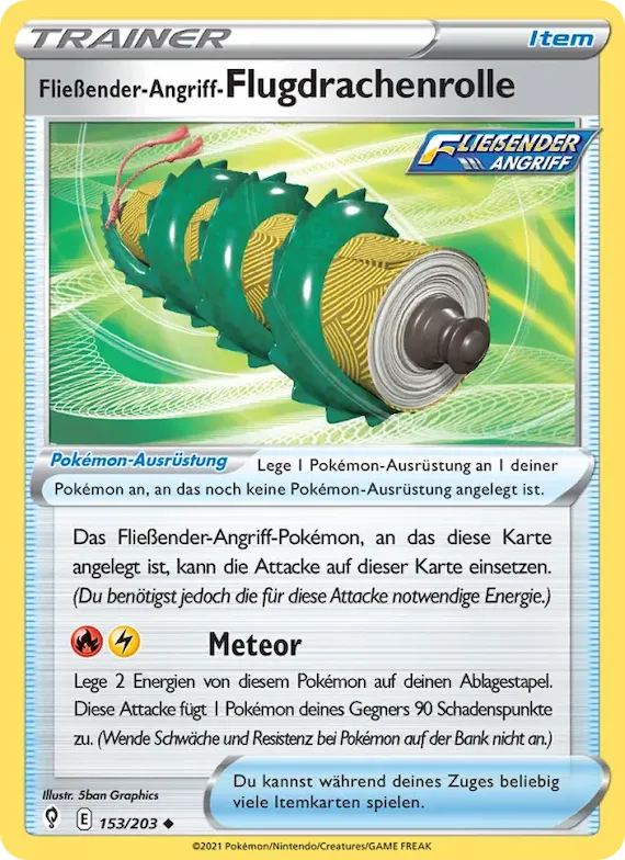 Fließender-Angriff-Flugdrachenrolle 153 – Drachenwandel