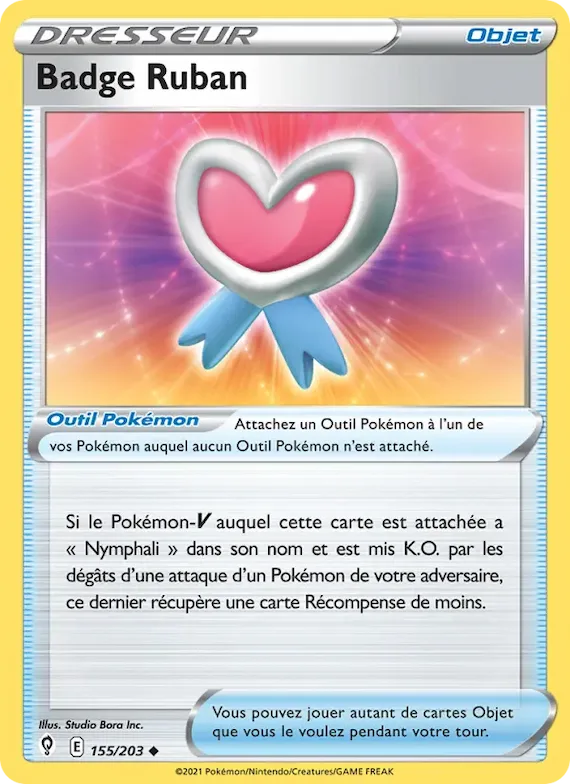 Badge Ruban 155 – Évolution Céleste