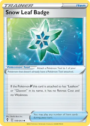 Snow Leaf Badge #159 – Evolving Skies