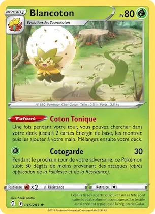 Blancoton n° 16 – Évolution Céleste