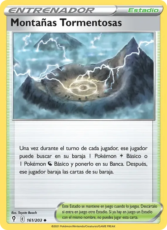 Montañas Tormentosas 161 – Cielos Evolutivos