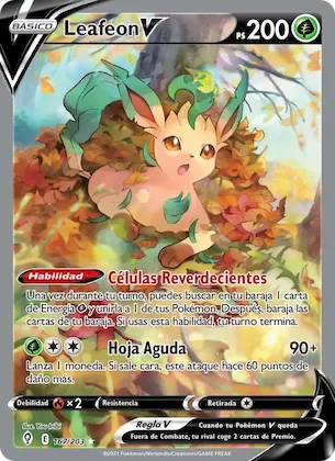 Leafeon V 167 – Cielos Evolutivos
