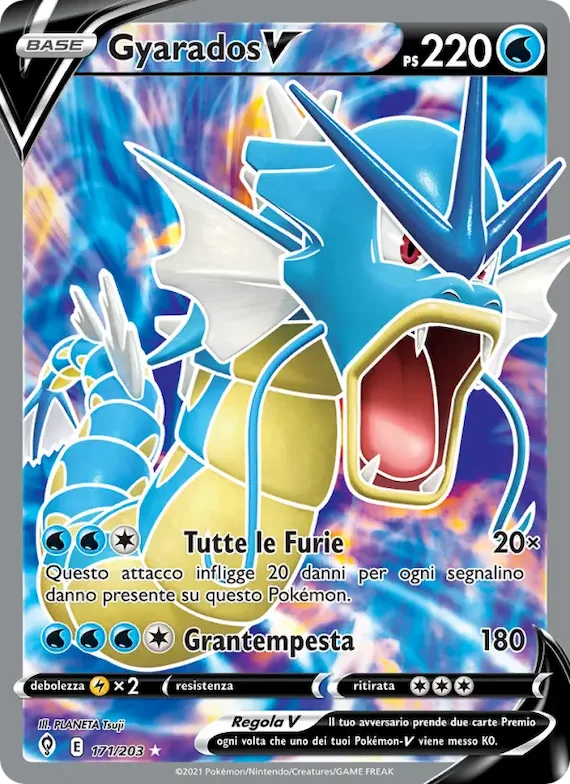 Gyarados V 171 – Evoluzioni Eteree