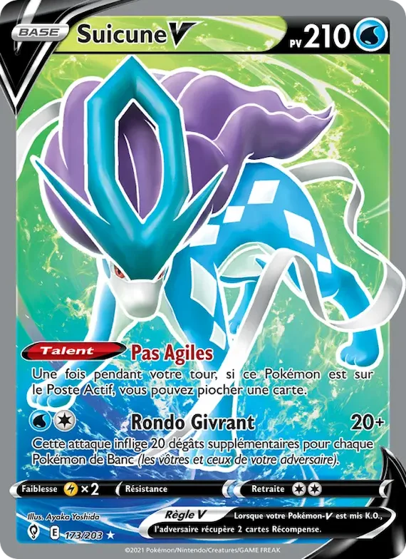 Suicune V 173 – Évolution Céleste