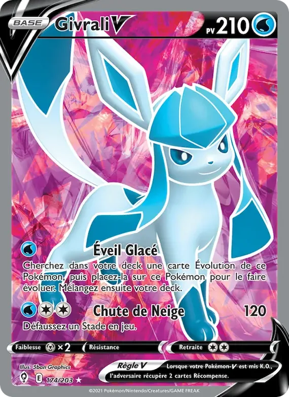 Givrali V 174 – Évolution Céleste