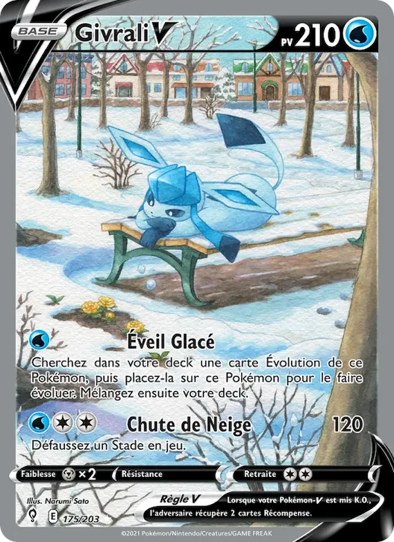 Givrali V 175 – Évolution Céleste