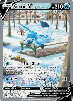 Givrali V 175 – Évolution Céleste