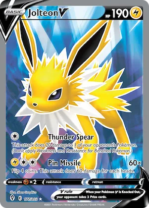 Jolteon V #177 – Evolving Skies
