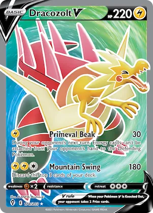 Dracozolt V #178 – Evolving Skies