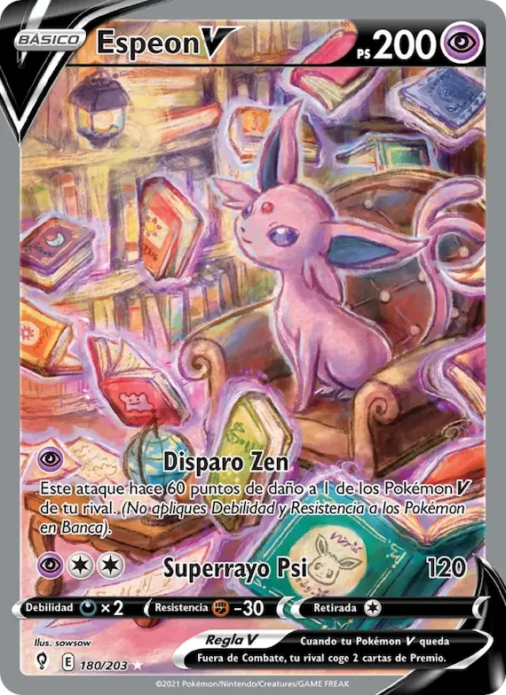 Espeon V 180 – Cielos Evolutivos