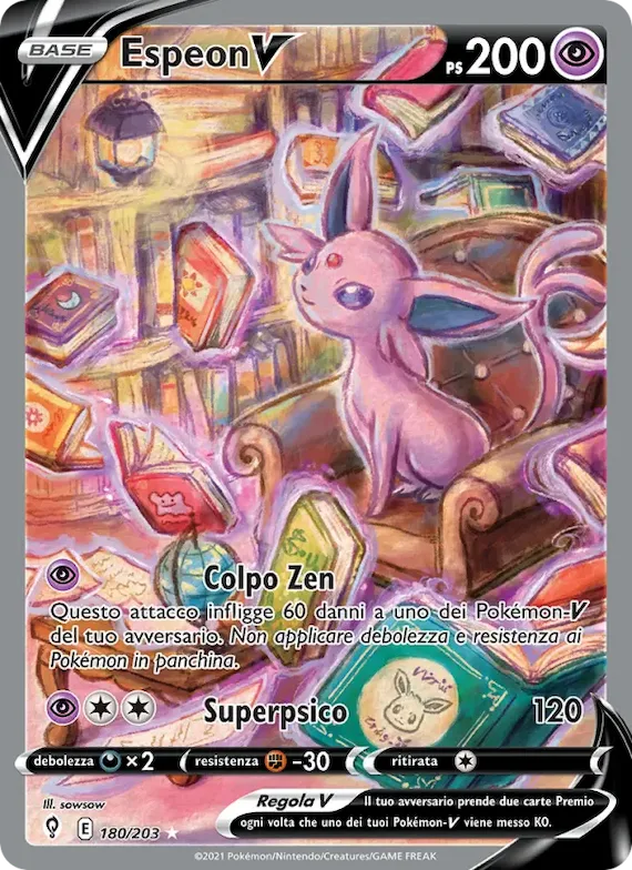 Espeon V 180 – Evoluzioni Eteree