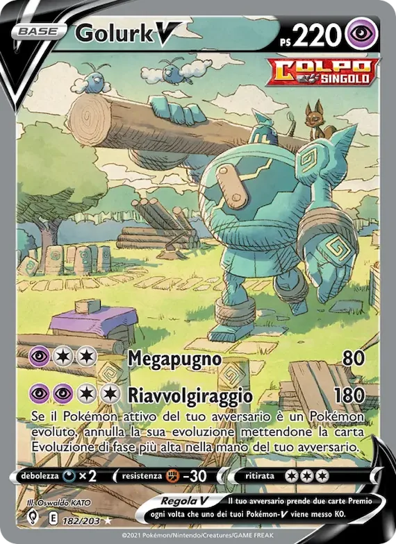 Golurk V 182 – Evoluzioni Eteree