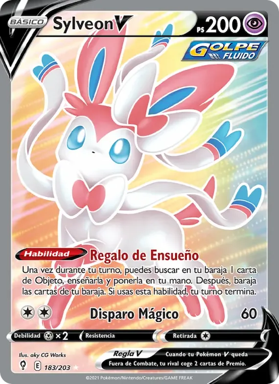 Sylveon V 183 – Cielos Evolutivos