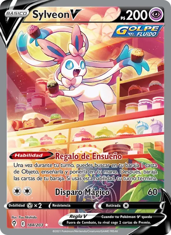 Sylveon V 184 – Cielos Evolutivos