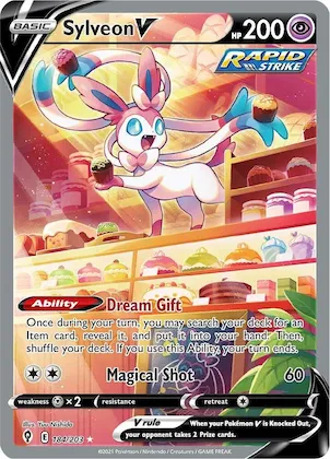 Sylveon V #184 – Evolving Skies