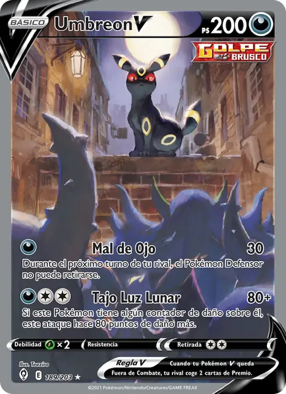Umbreon V 189 – Cielos Evolutivos