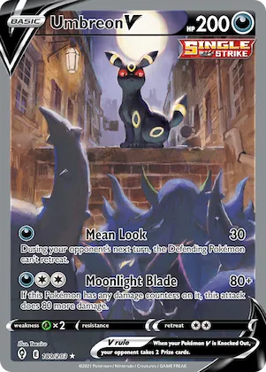 Umbreon V #189 – Evolving Skies