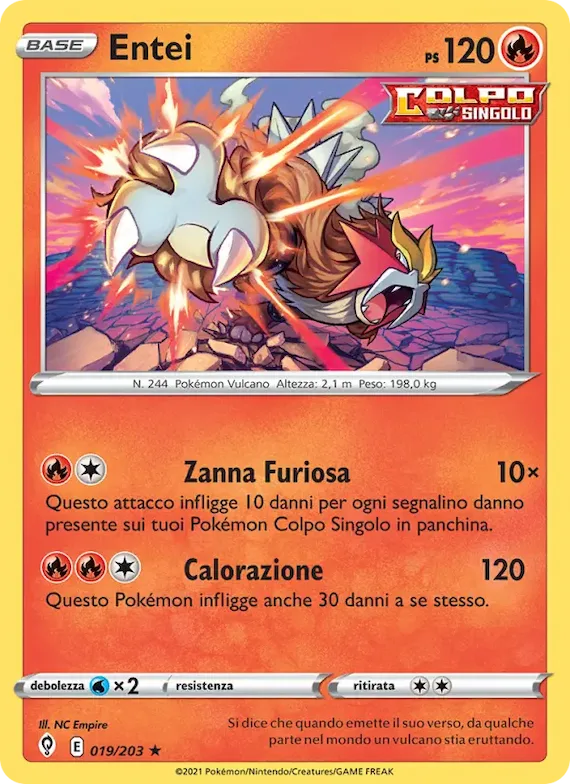 Entei 19 – Evoluzioni Eteree