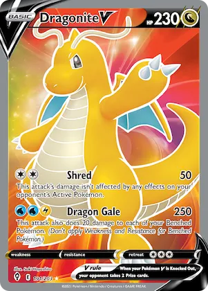 Dragonite V #191 – Evolving Skies