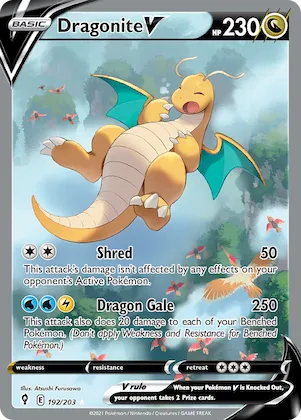 Dragonite V #192 – Evolving Skies