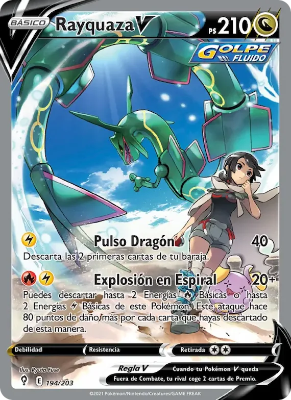 Rayquaza V 194 – Cielos Evolutivos