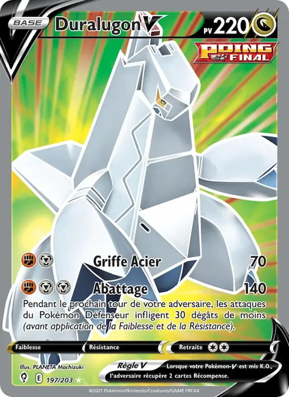 Duralugon V 197 – Évolution Céleste