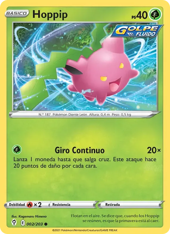 Hoppip 2 – Cielos Evolutivos