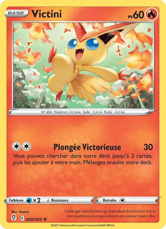 Victini 20 – Évolution Céleste