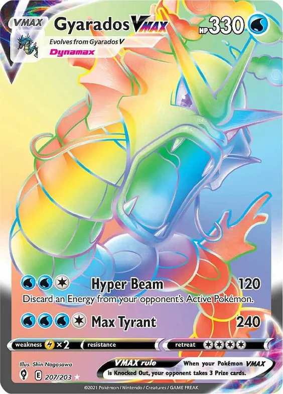 Gyarados VMAX #207 – Evolving Skies