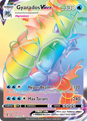 Gyarados VMAX #207 – Evolving Skies