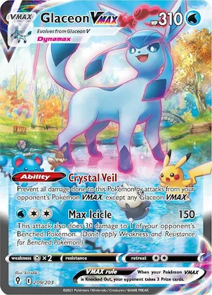 Glaceon VMAX #209 – Evolving Skies