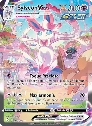 Sylveon VMAX 212 – Cielos Evolutivos