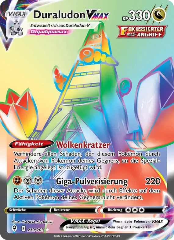 Duraludon VMAX 219 – Drachenwandel